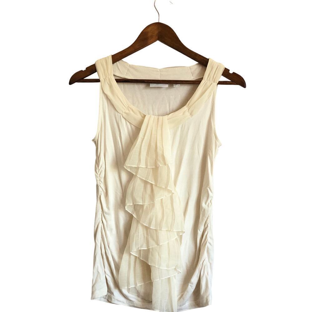 New York & company‎ white tank S